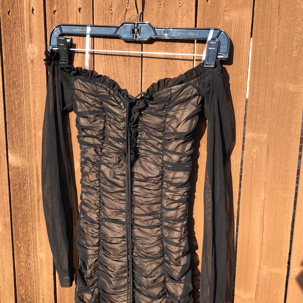 Fashion Nova Maura Mesh dress